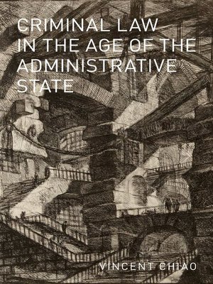 cover image of Criminal Law in the Age of the Administrative State